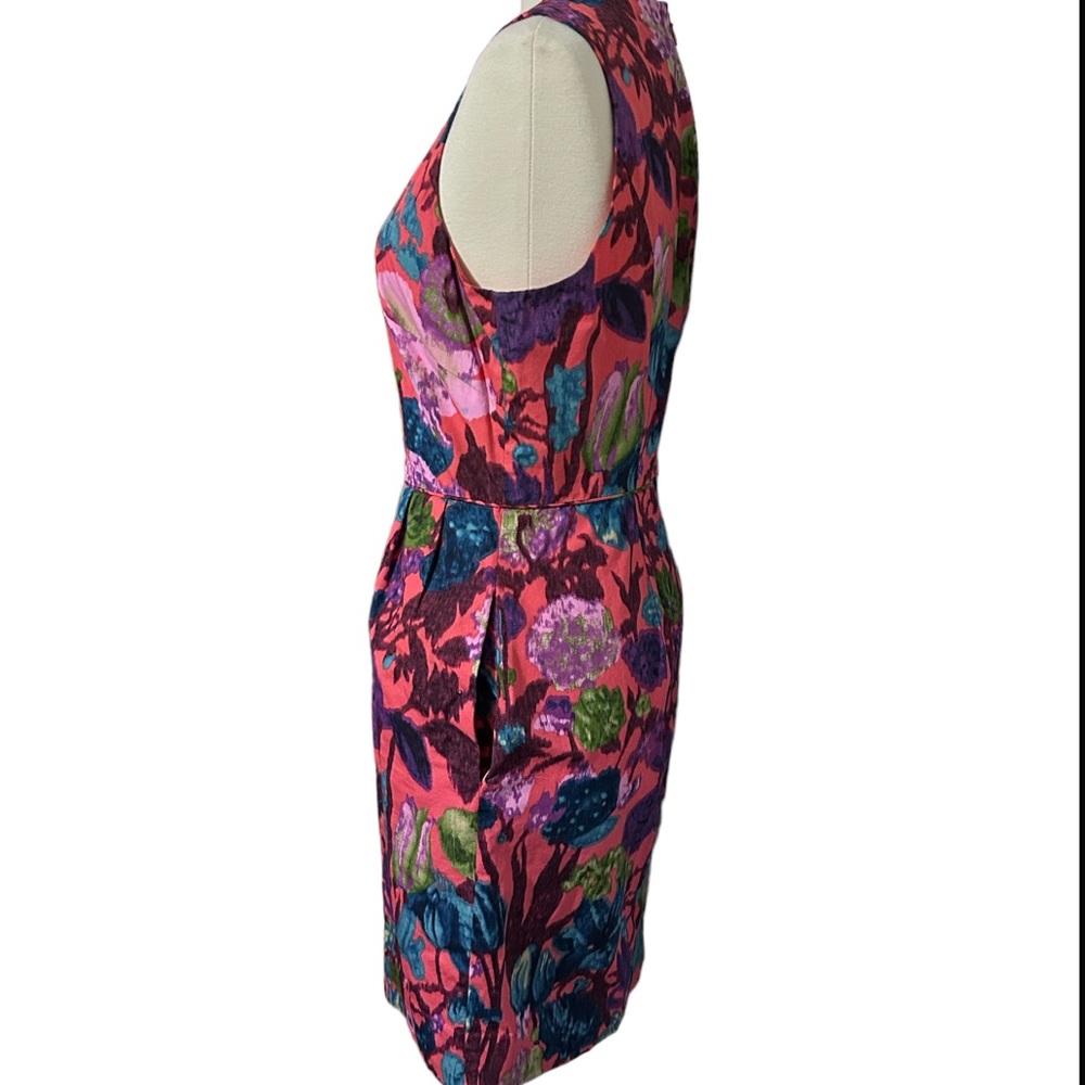 J. Crew Floral Dress Size 8 - Picture 2 of 6